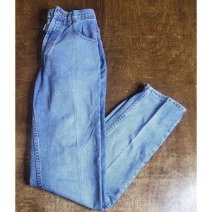 Vtg Guess Jeans Womens Blue  Mid Rise Made In USA 80s Sz: 24x31 Tag 26